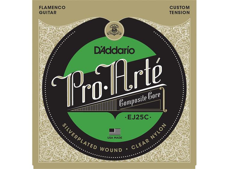 D'Addario EJ25C Pro-Arte Flamenco (0285-044) Clear Nylon Composite